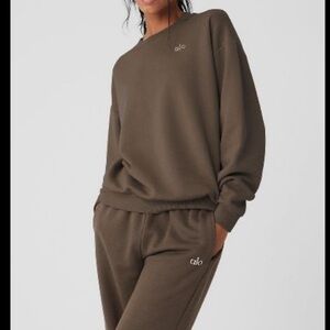 Alo Yoga Accolade Pullover - Olive Tree